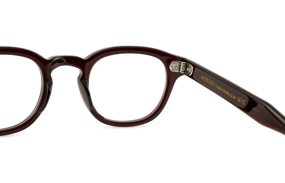 メガネ MOSCOT Moscot - LEMTOSH - burgundy demo len Moscot - Lemtosh - Burgundy